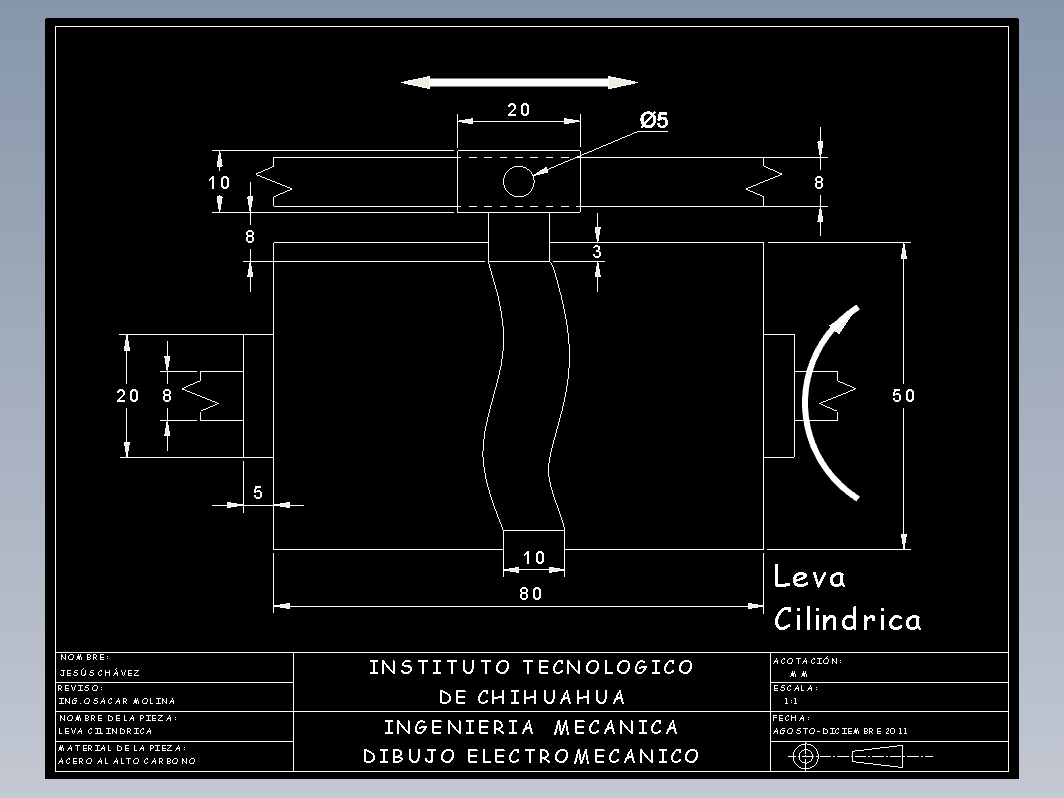 弧面凸轮（AUTOCAD和.DXF）