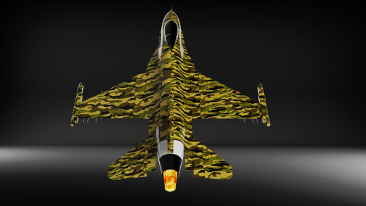 F16 Fighter jet战斗机缩略图