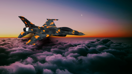F16 Fighter jet战斗机缩略图