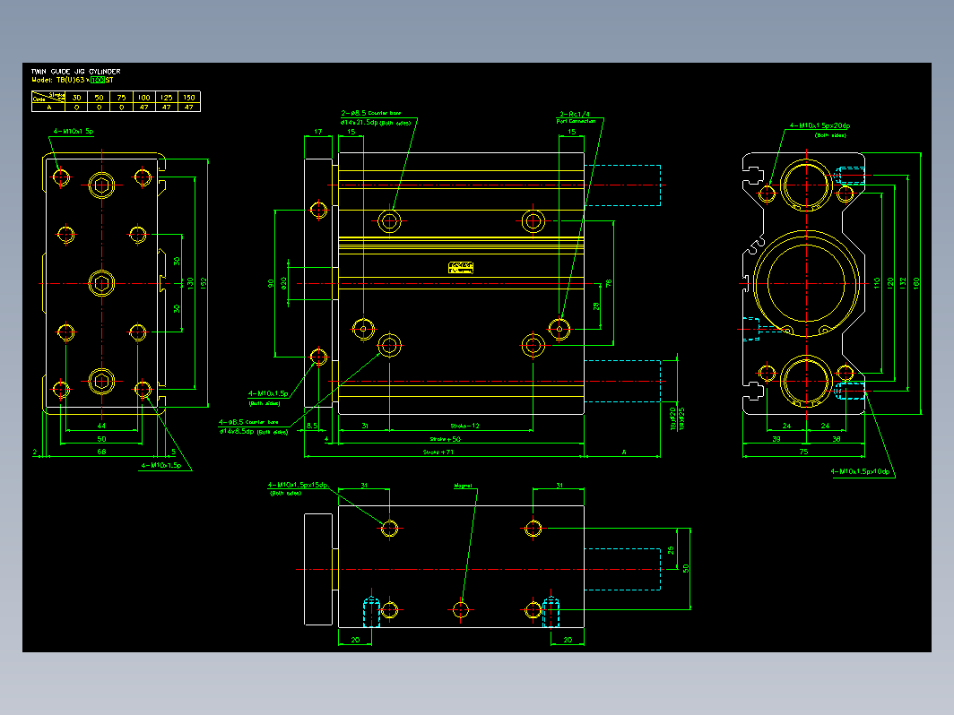 气缸 TB(U)63