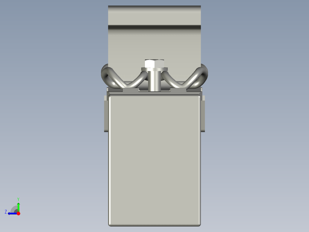 WJ-8C型轨道扣件系统step格式