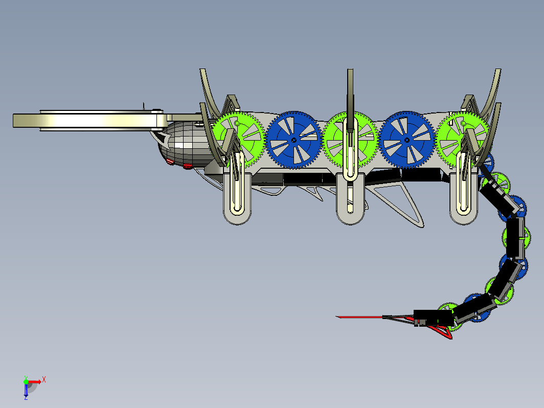 机械蝎子 mechanical scorpion