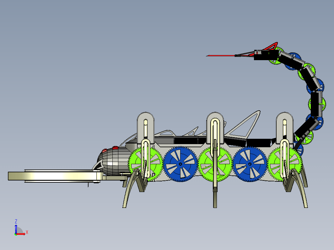 机械蝎子 mechanical scorpion