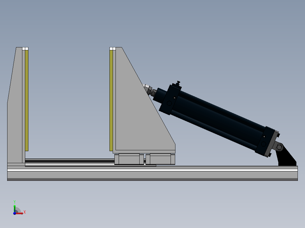 空调发热管热胶夹具