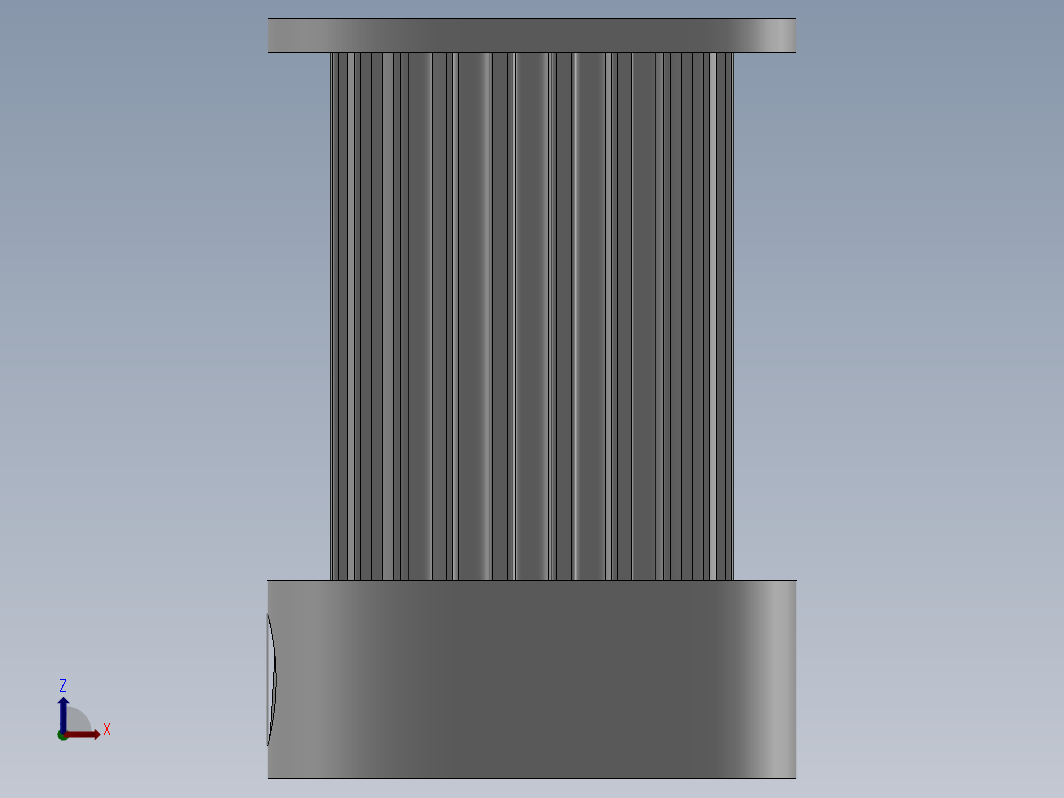 GT2 20T 15mm 皮带轮--stp sw stl