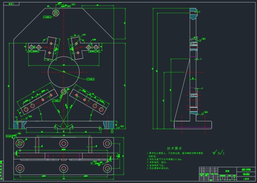 铣床+镗床两套夹具三维UG11.0带参缩略图