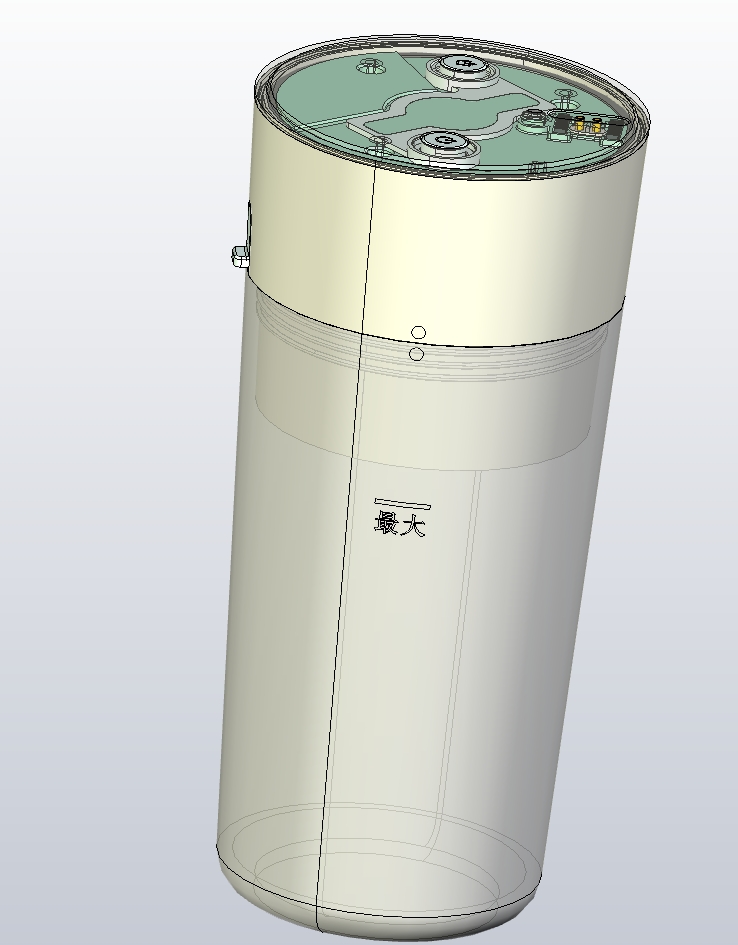 便携式家用水果榨汁机的结构设计三维Creo3.0带参+CAD+说明书