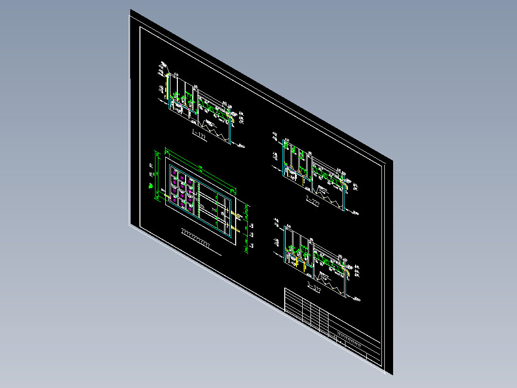 穿孔漩流絮凝斜管沉淀池