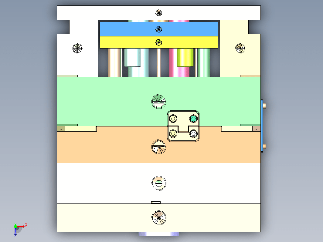 儿童款衣架模具（针阀热流道）