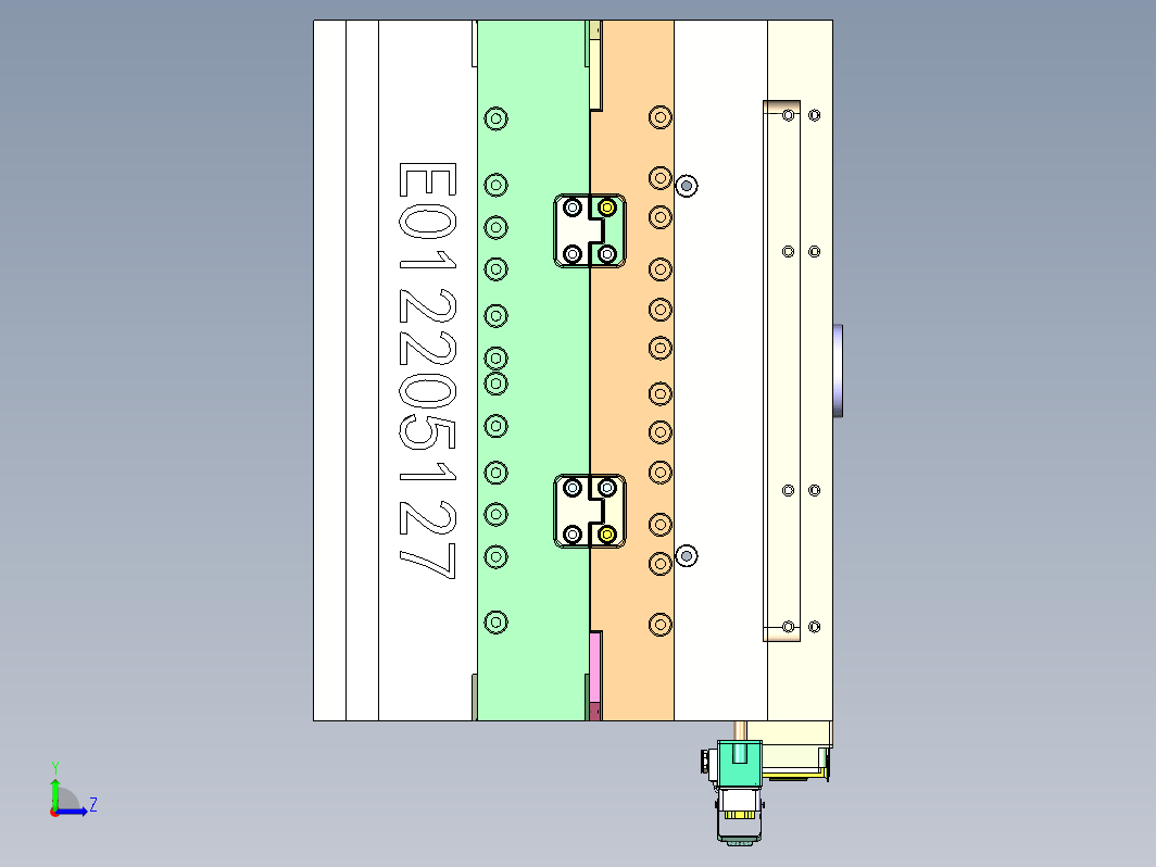 儿童款衣架模具（针阀热流道）