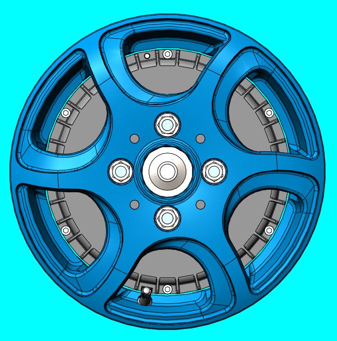 12寸轮毂电机（7.5KW650rpm） 