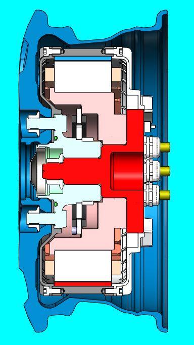 12寸轮毂电机（7.5KW650rpm） 缩略图