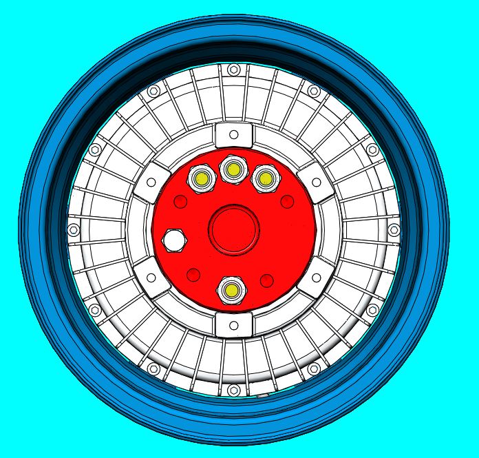 12寸轮毂电机（7.5KW650rpm） 