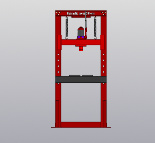 液压50吨压力机 Hydraulic 50 tons Press Machine