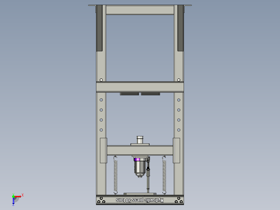 液压50吨压力机 Hydraulic 50 tons Press Machine