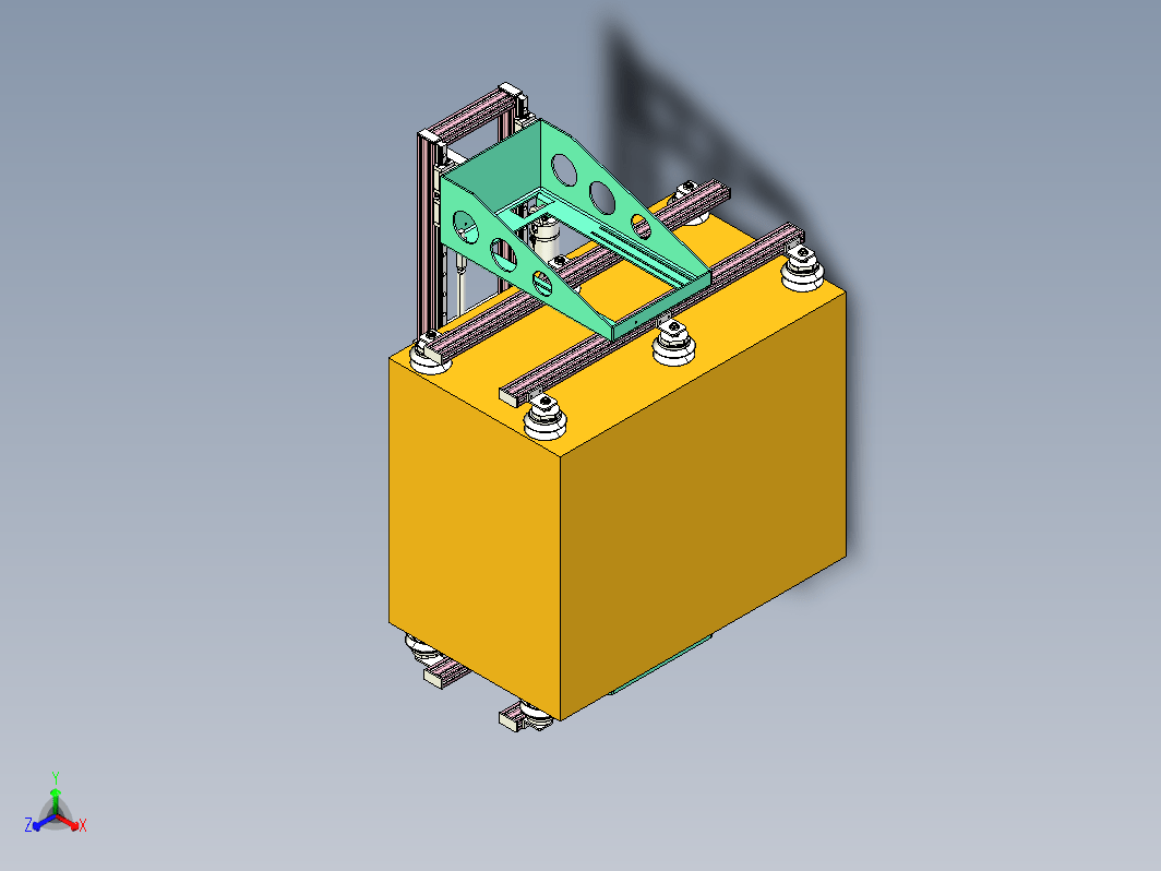 机器人纸箱吸盘夹具抓手