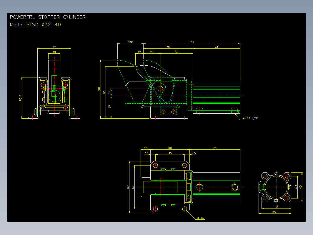 气缸 STSD30-40