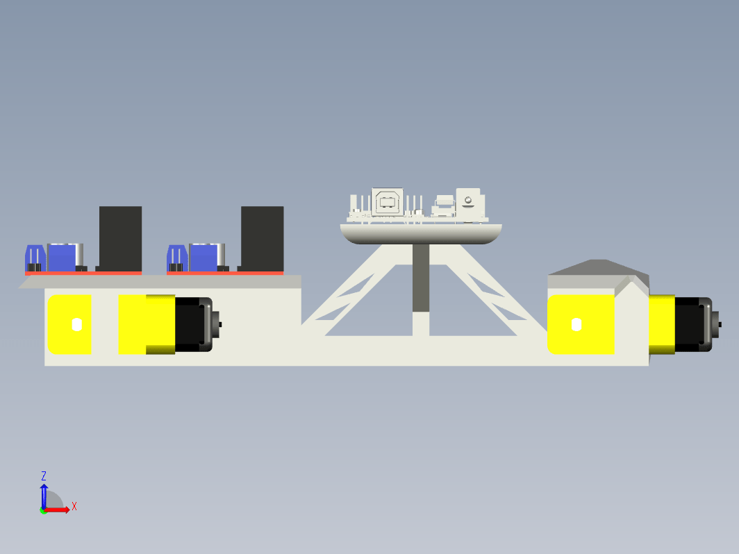 玩具小车控制系统模型图