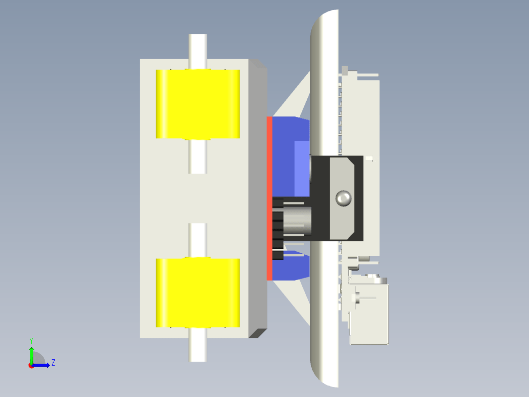 玩具小车控制系统模型图