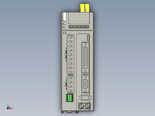 01052218-WXSTEP_B00(整机3D模型) 伺服驱动器缩略图
