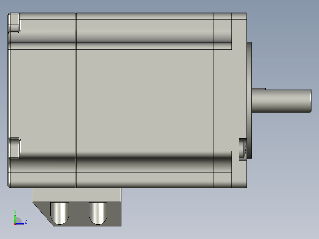 YK257EH56E1  57mm两相闭环步进电机（3D）