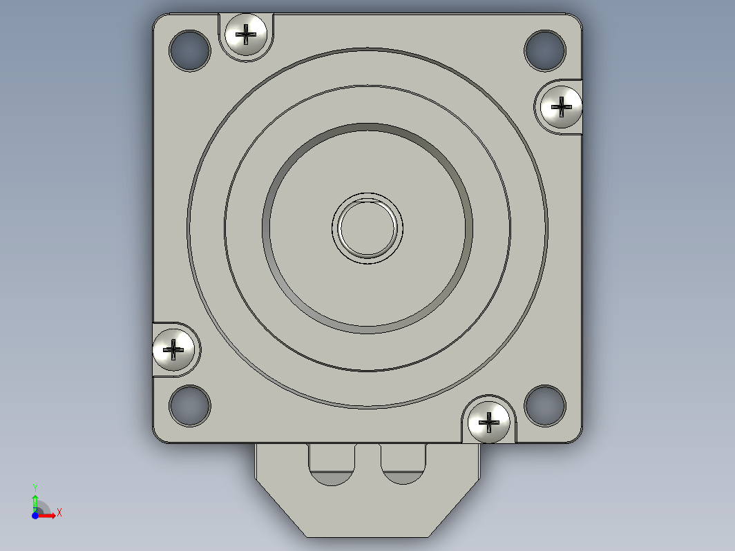 YK257EH56E1  57mm两相闭环步进电机（3D）