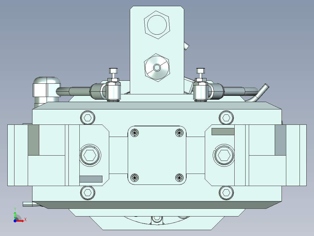 556机械手末端工具UG设计