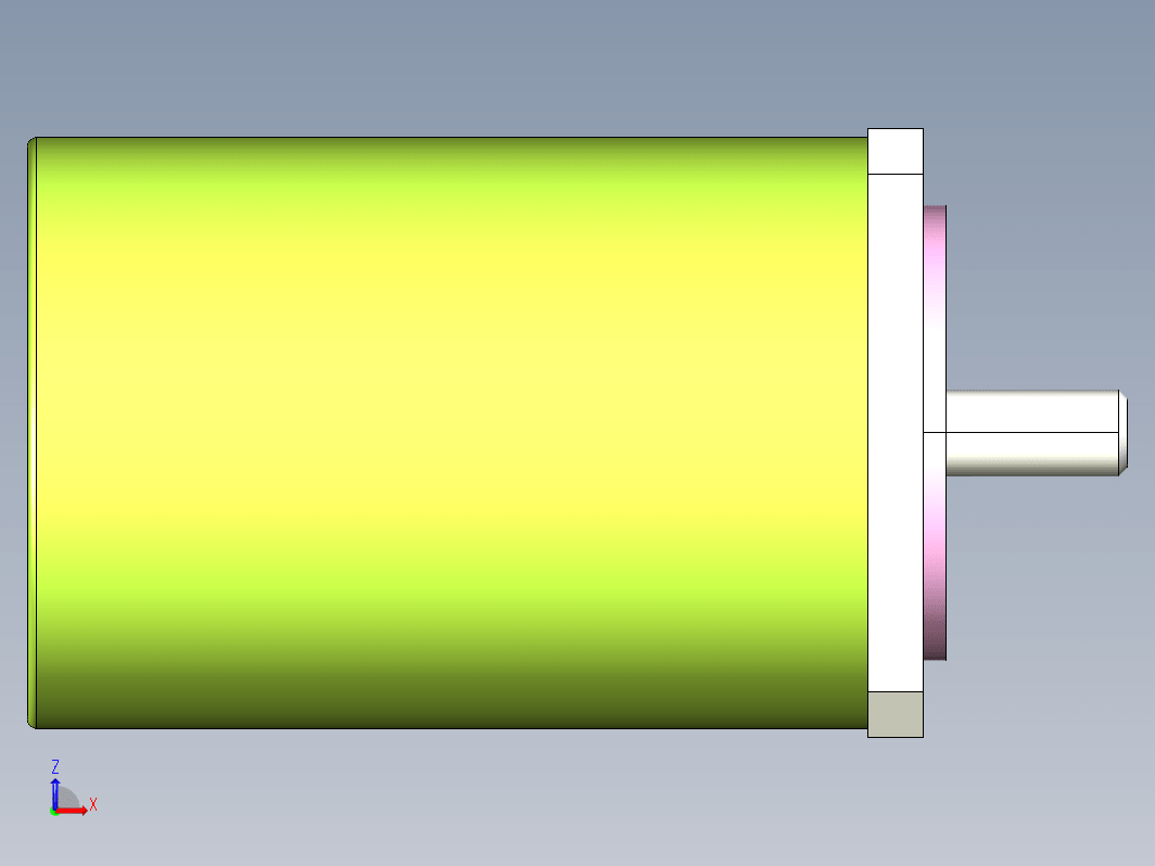 YK31320A  130mm三相步进电机（3D）