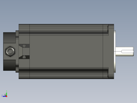 步进电机3D图110J12190EC-1000-YH缩略图
