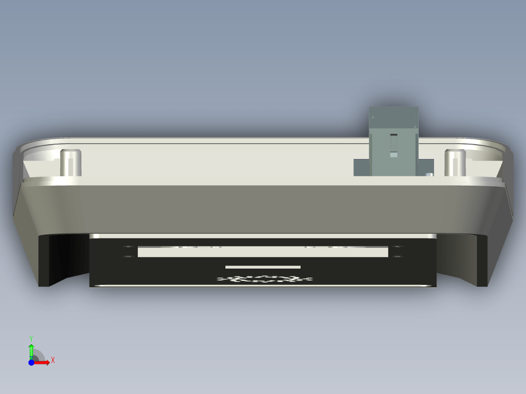 充电桩壳体模型