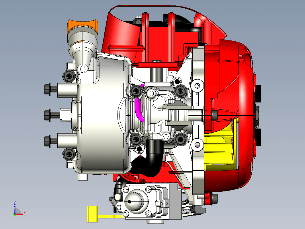 HONDA-GX25水平轴发动机