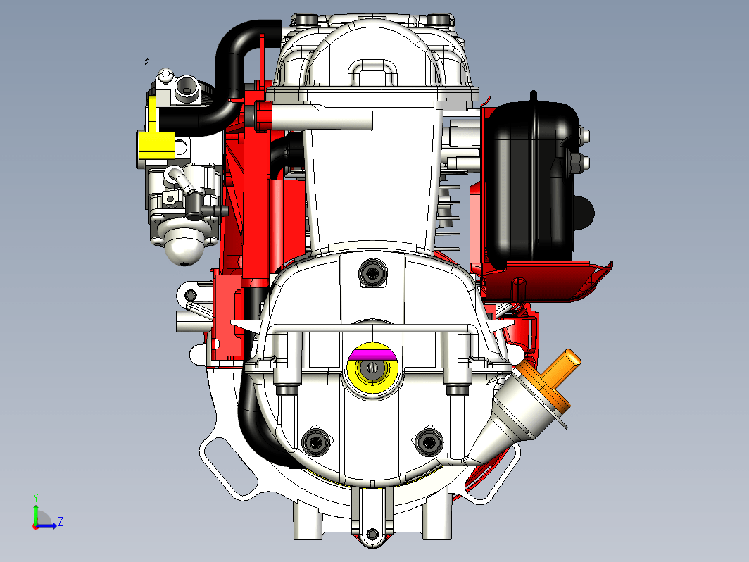 HONDA-GX25水平轴发动机