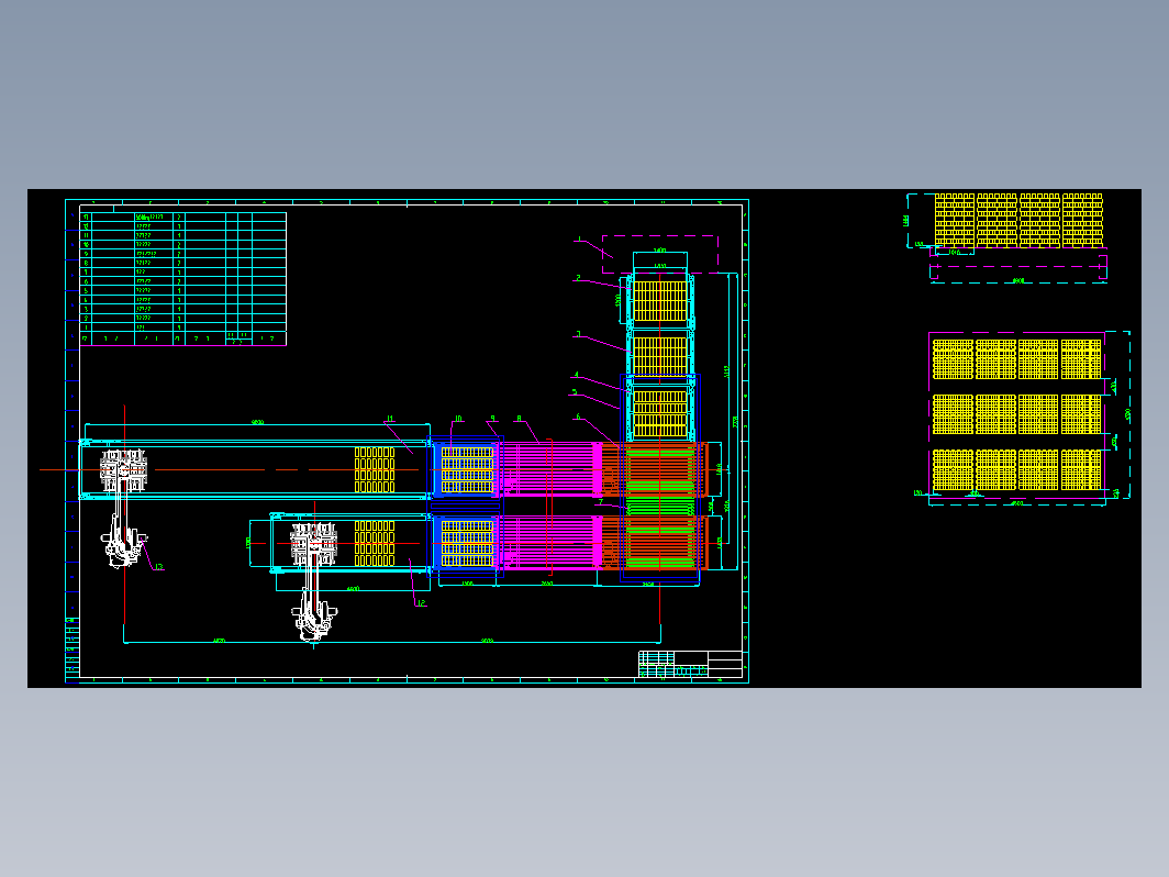 JX0437 码坯自动化生产线夹盘设计