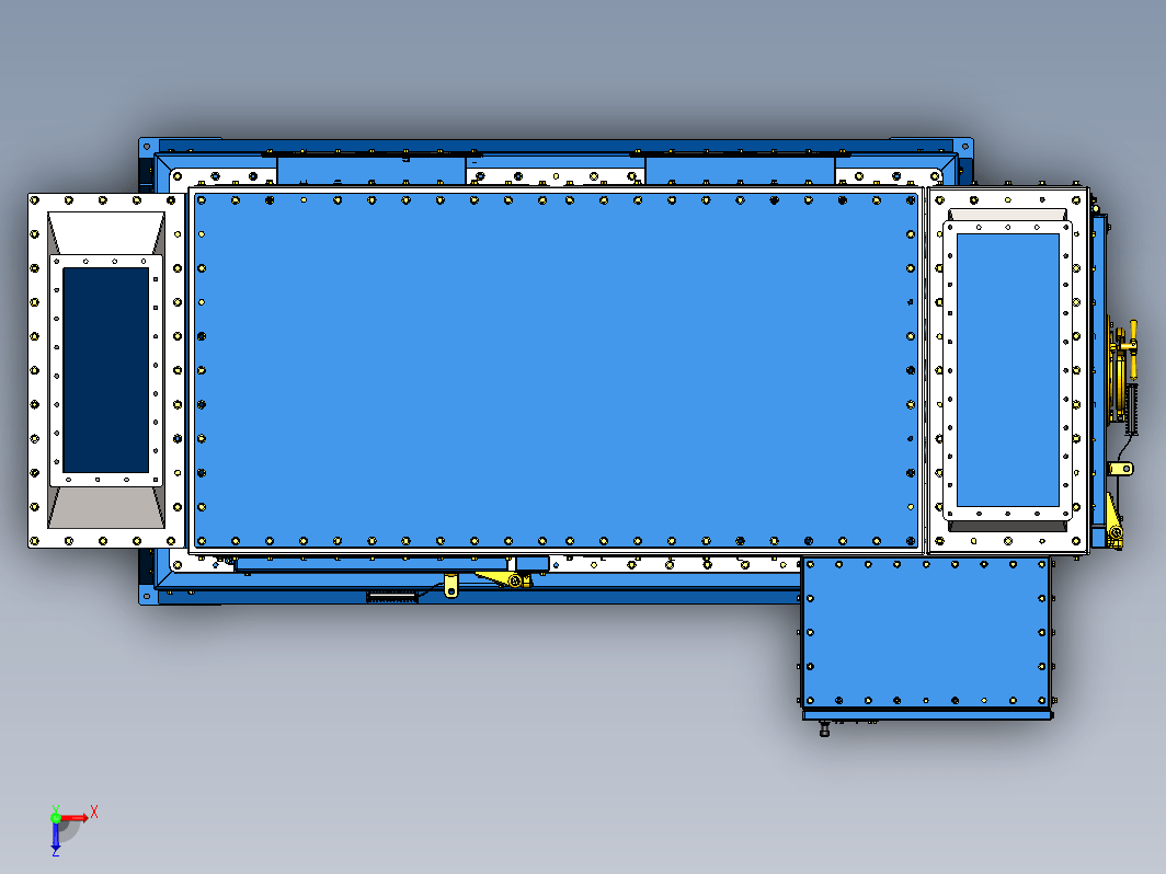 袋式除尘器 SBF-42-20-OH 1 料斗