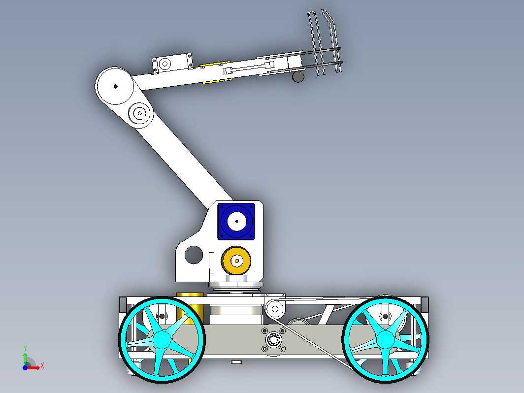 Harvesting Tomato Robot番茄收获机器人