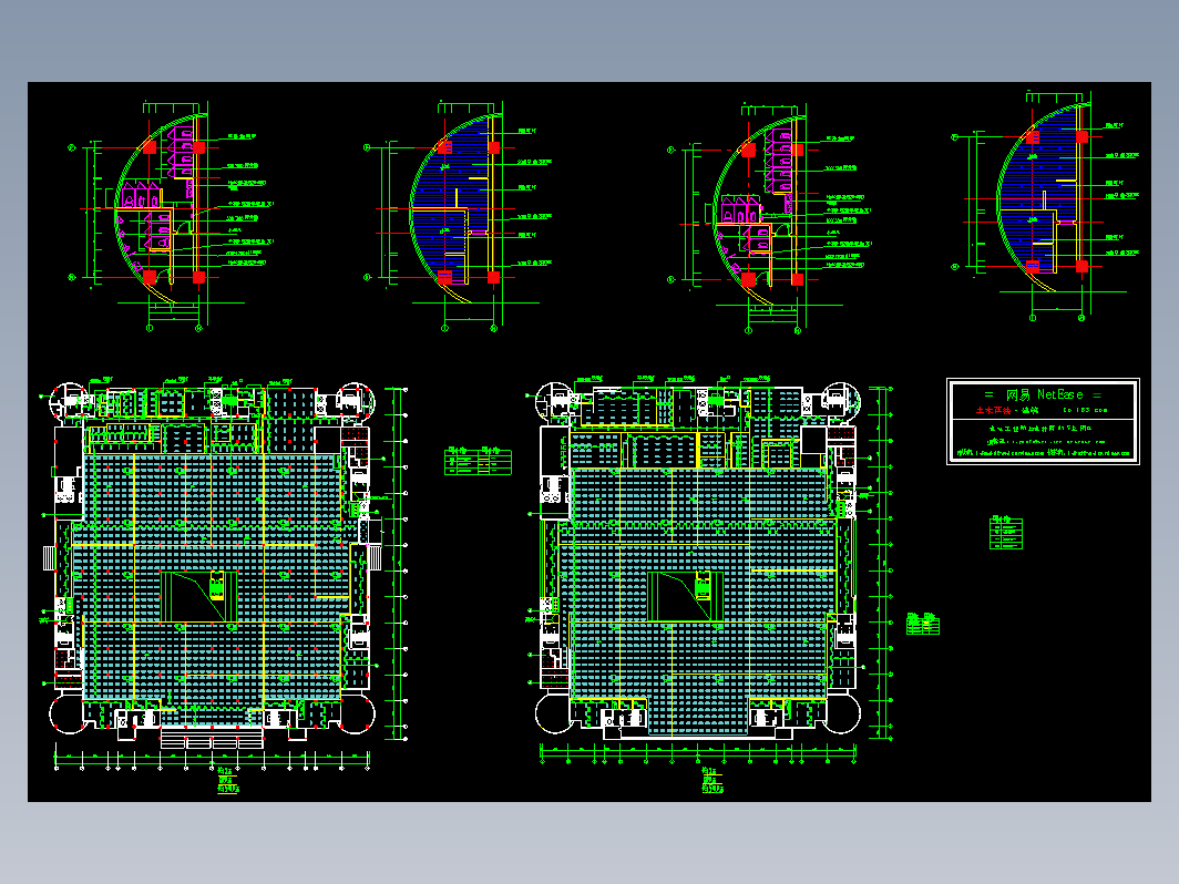 藏式宾馆建筑施工图二