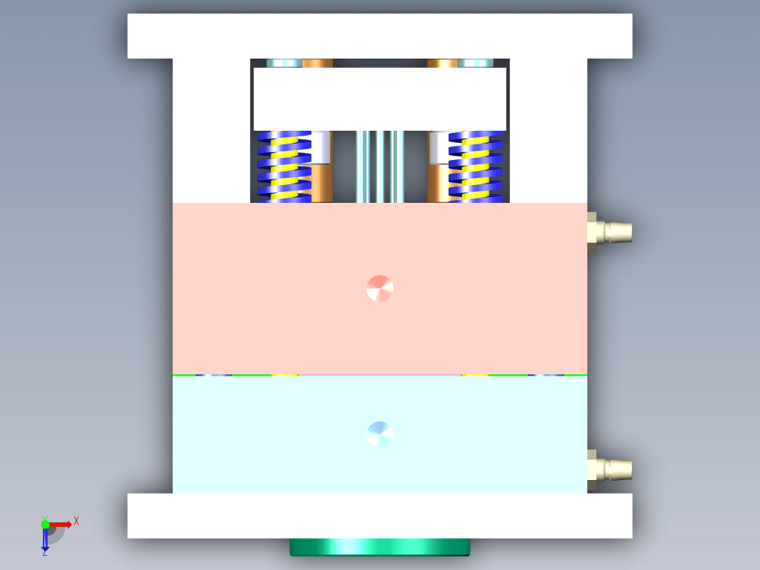 吉他卷弦器外壳注塑模具设计-一模两腔三维UG11.0带参+CAD+说明书