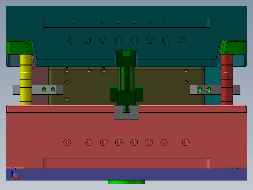 周转箱模具设计