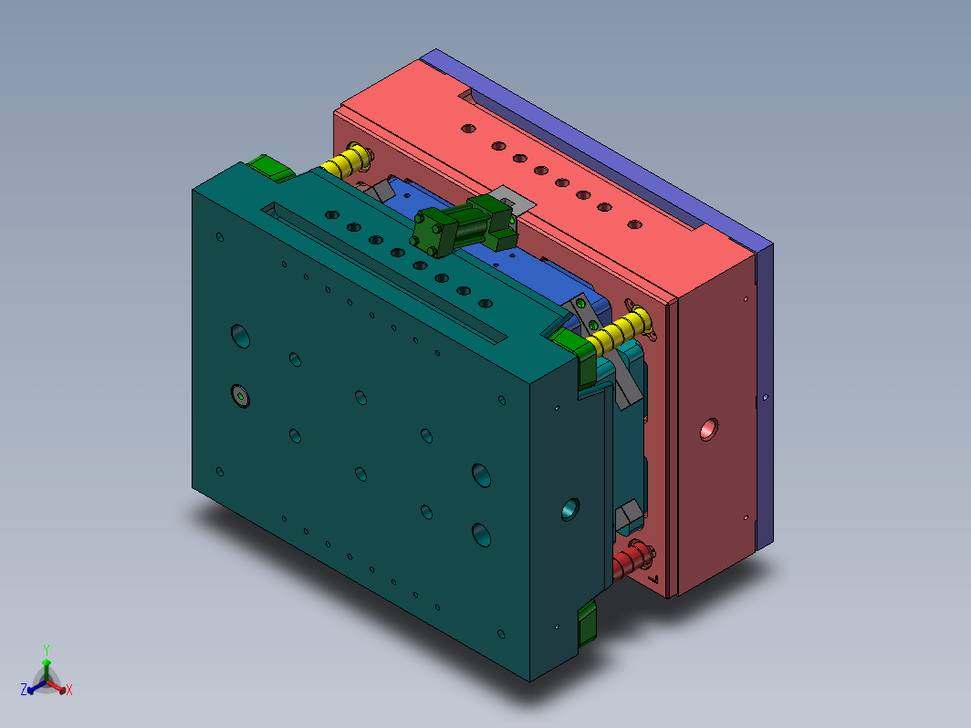 周转箱模具设计