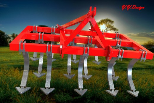 Cultivator Plow耕耘犁耕耘机结构缩略图