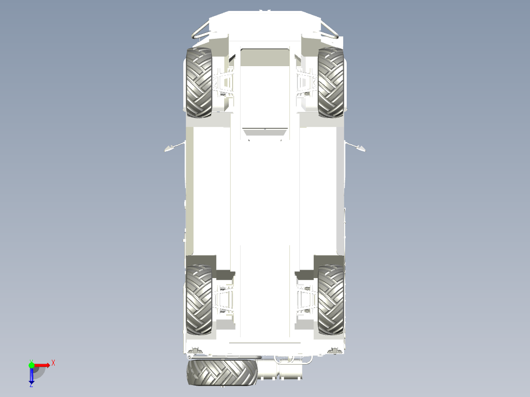 1026“虎”式装甲越野车PROE设计