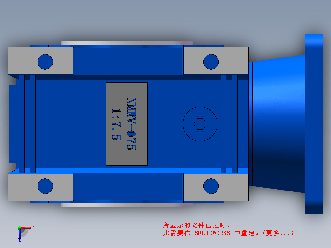 RV75涡轮蜗杆减速机，标配ECMA-E11315RS(SS)台达伺服电机