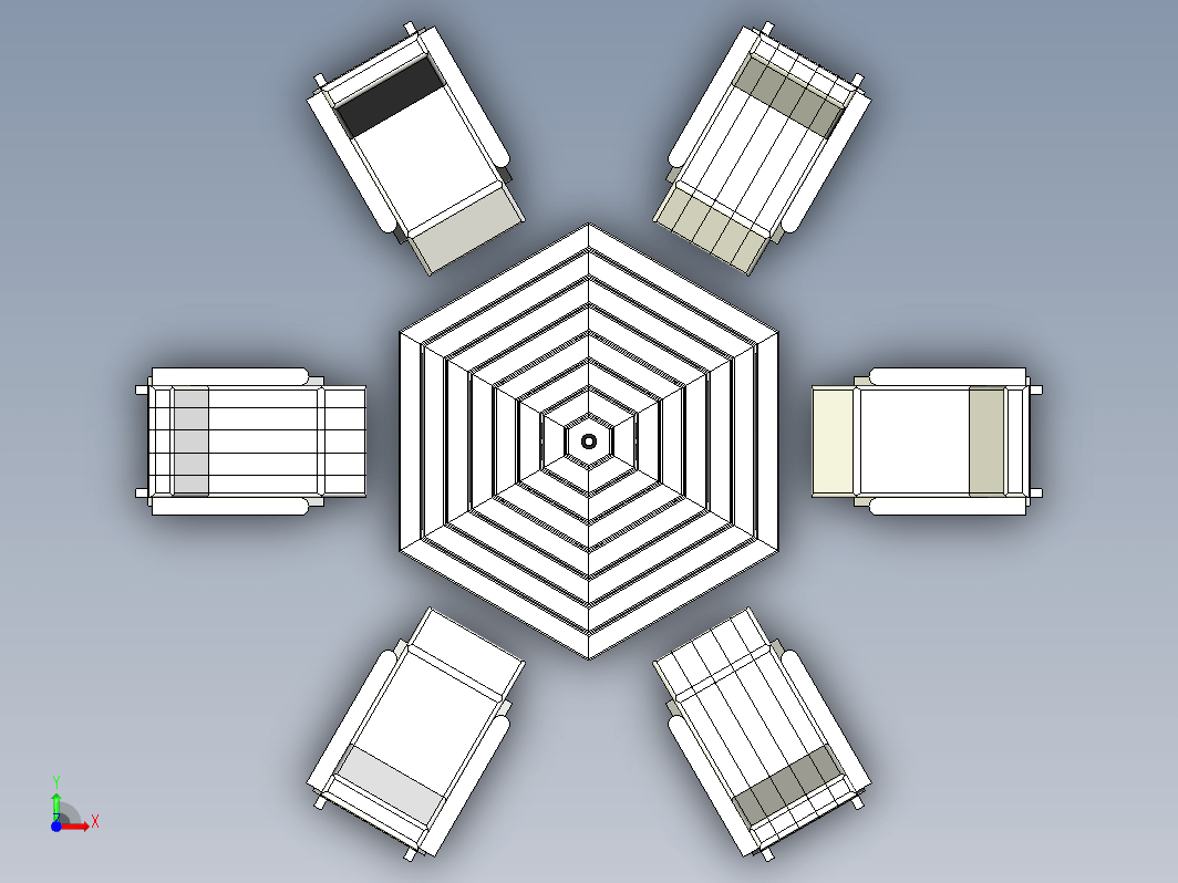 花园桌椅简易