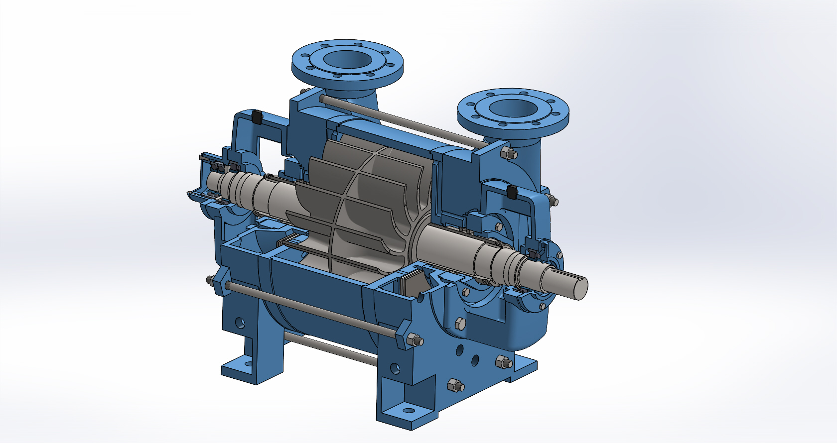 V Belt Vacuum Pump V带真空泵