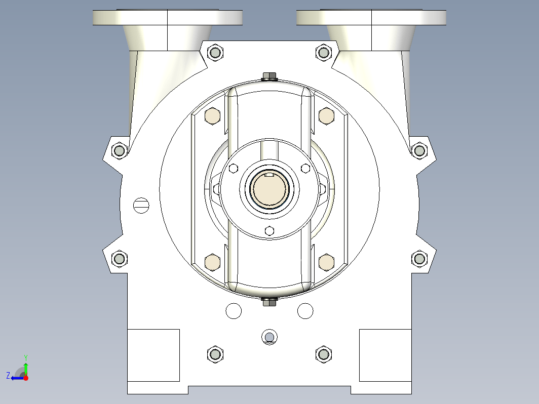 V Belt Vacuum Pump V带真空泵