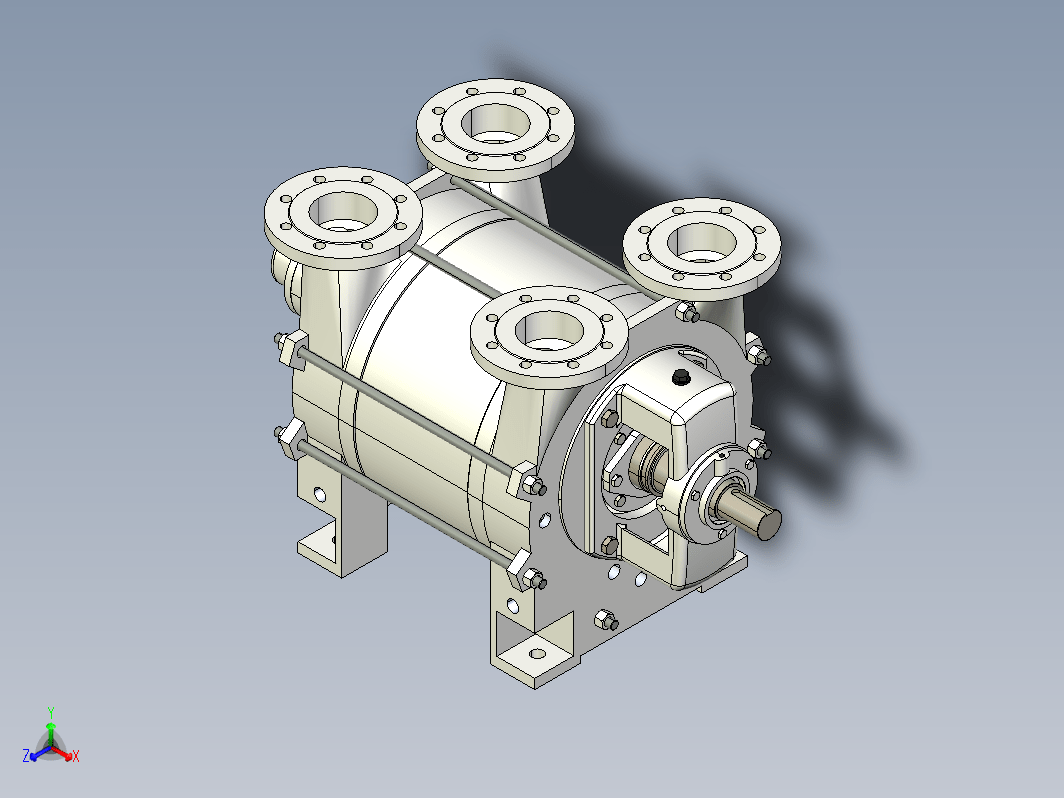 V Belt Vacuum Pump V带真空泵