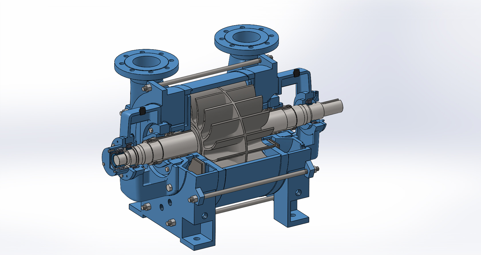 V Belt Vacuum Pump V带真空泵