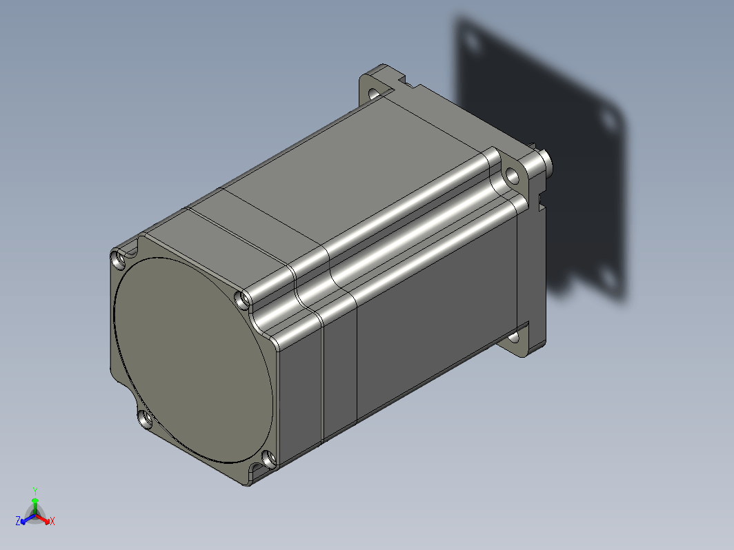 YK286EC118A1  86mm两相闭环步进电机（3D）
