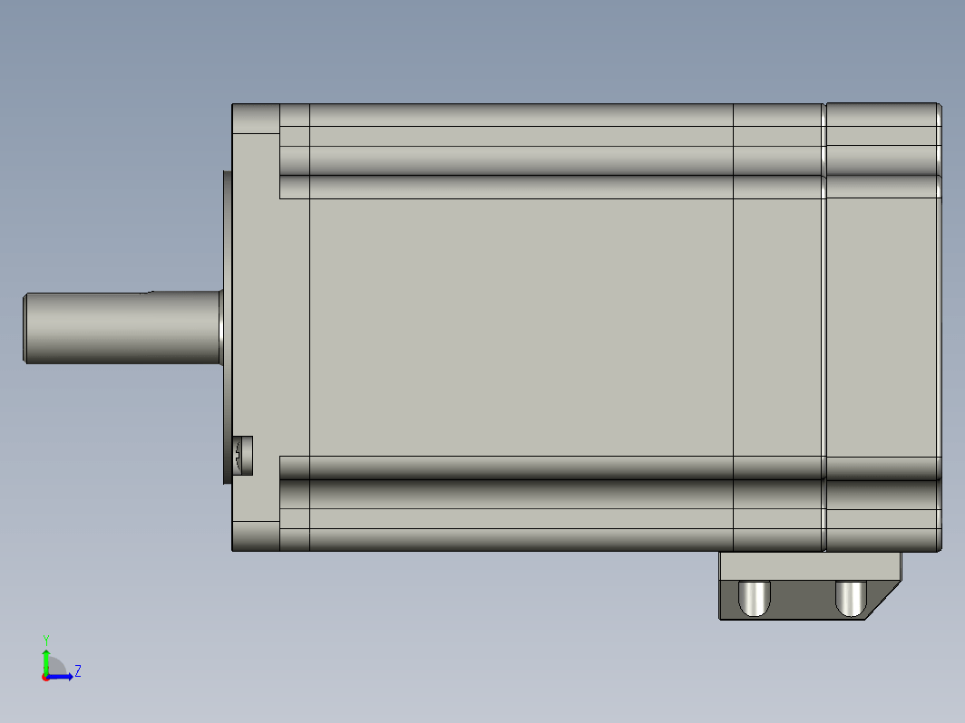 YK286EC118A1  86mm两相闭环步进电机（3D）