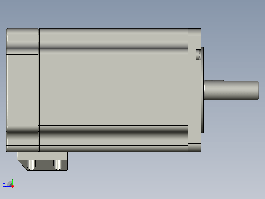 YK286EC118A1  86mm两相闭环步进电机（3D）